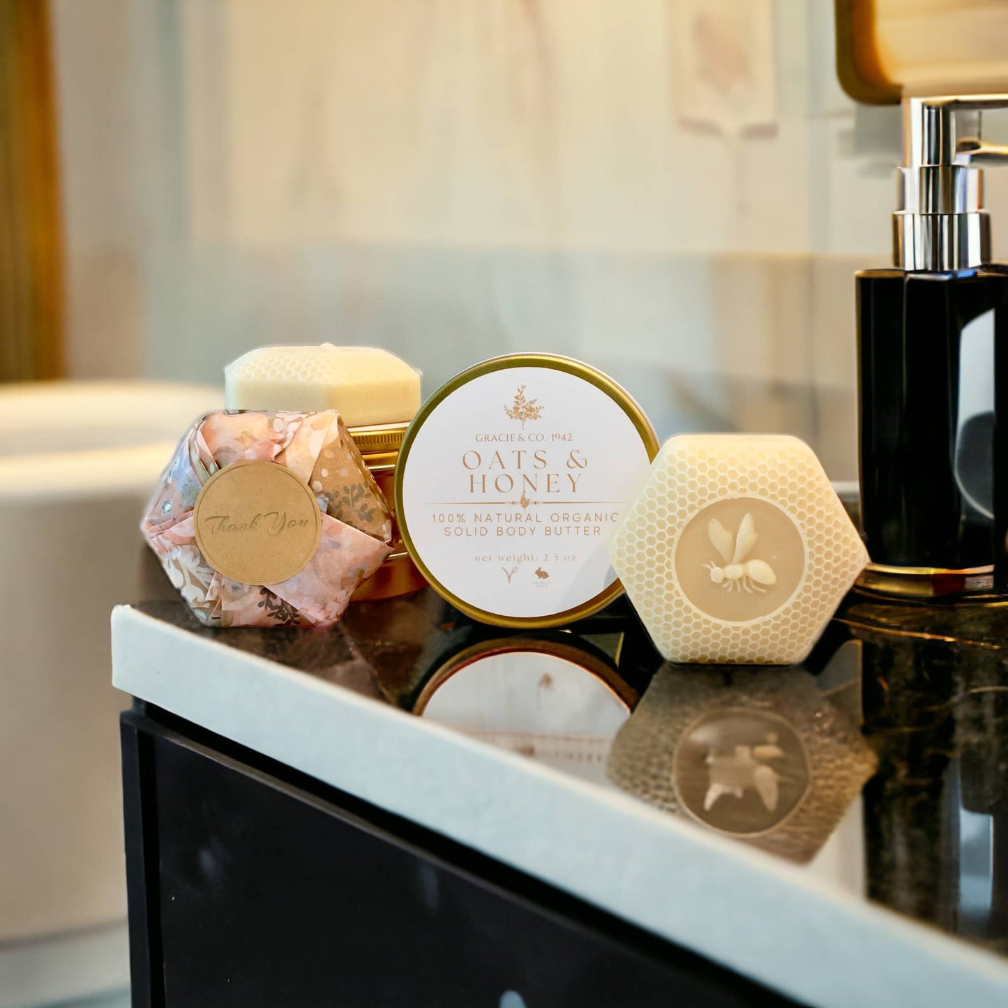 Organic Solid Body Butter Lotion Bar: Orange Patchouli
