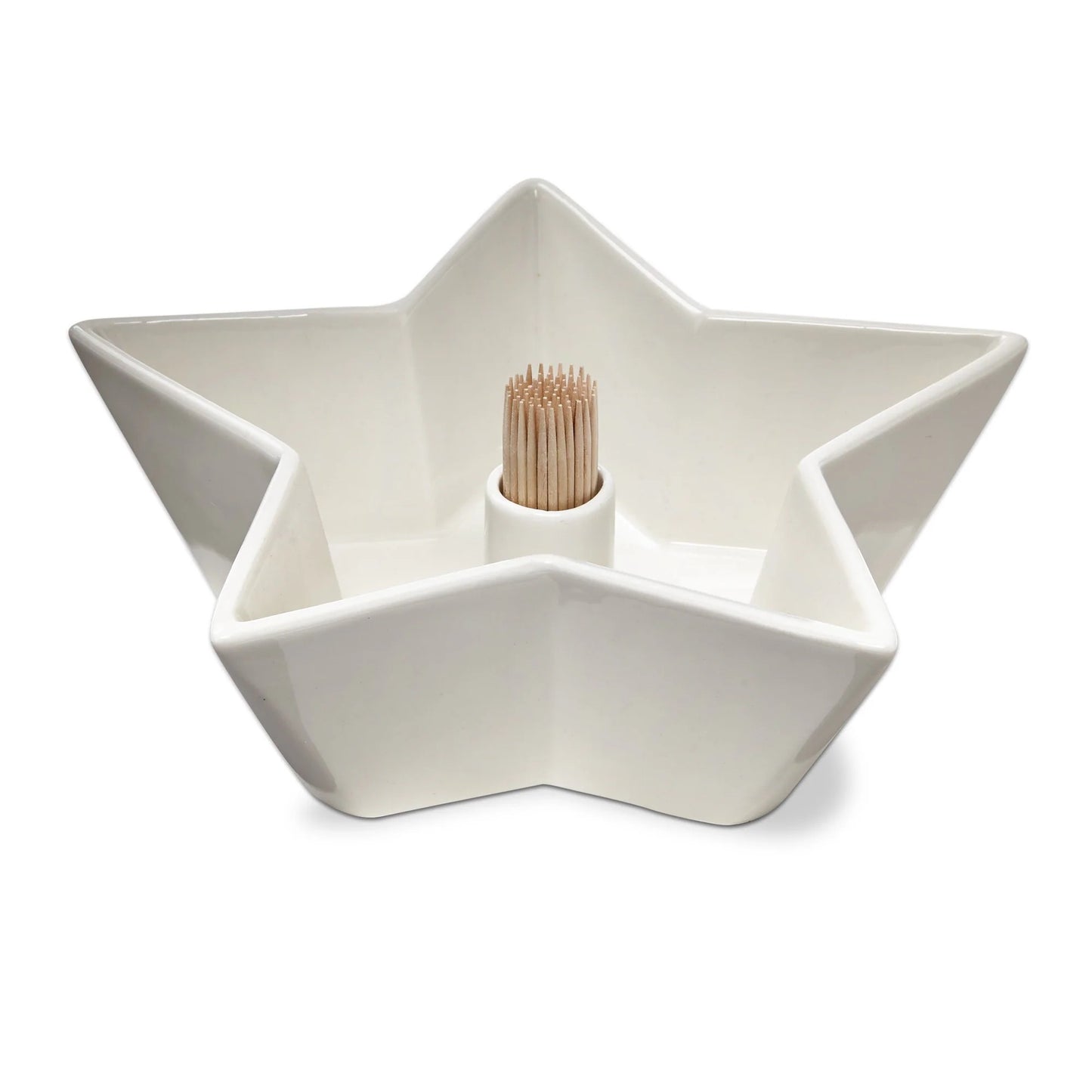 Star Shaped Bowl w/Toothpick Holder