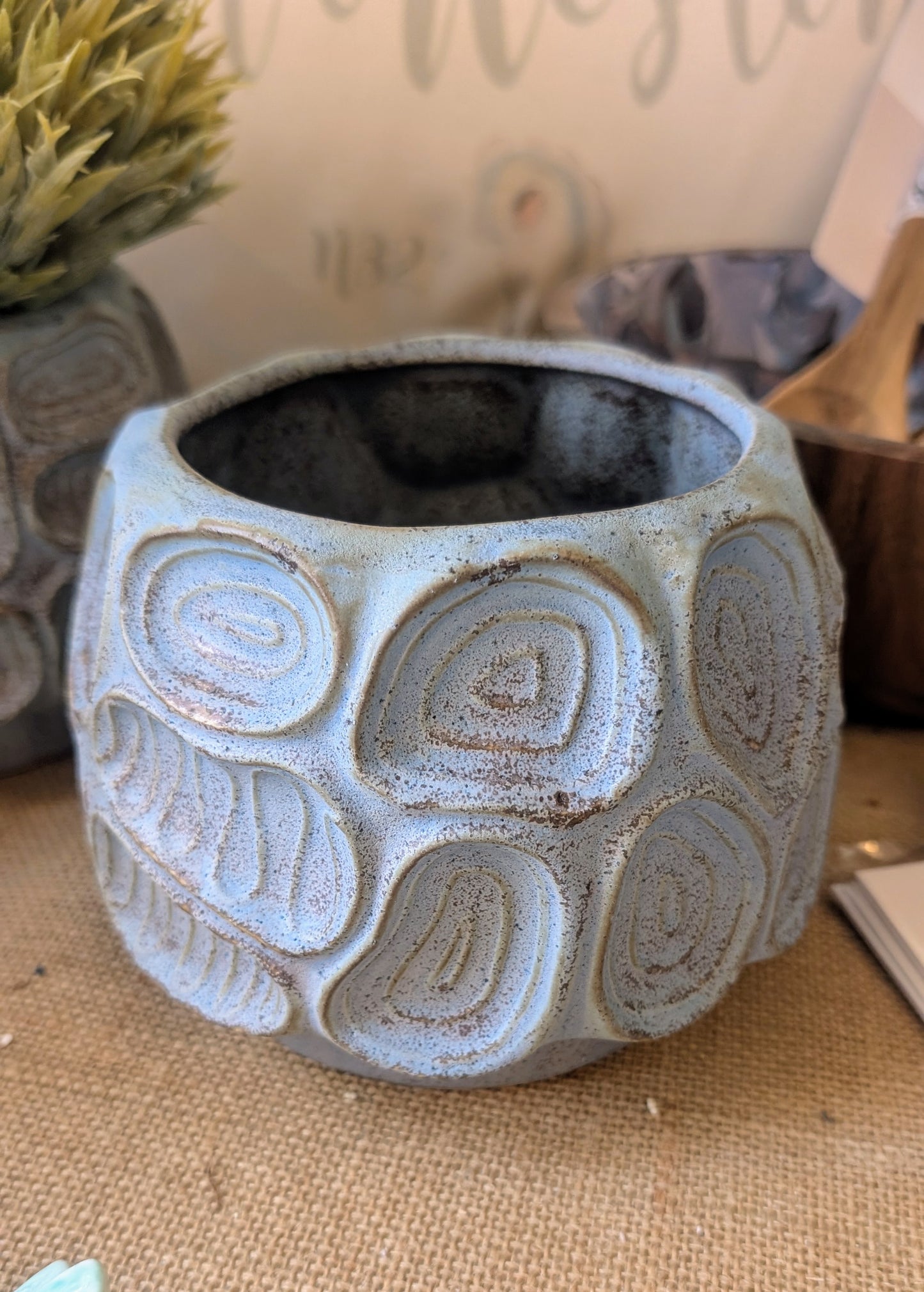 Blue Planter