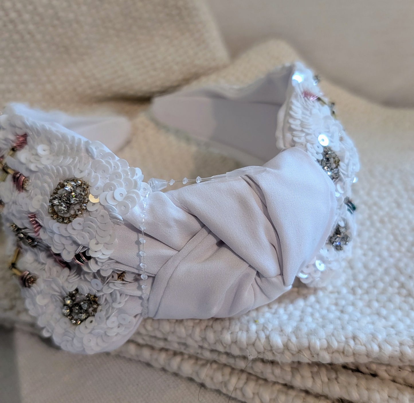 Golf Beaded Head Band