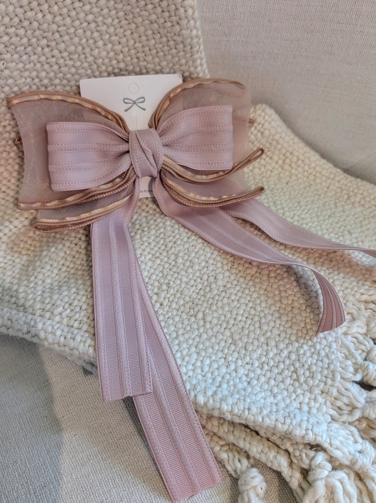 Triple Bow Hair Clip