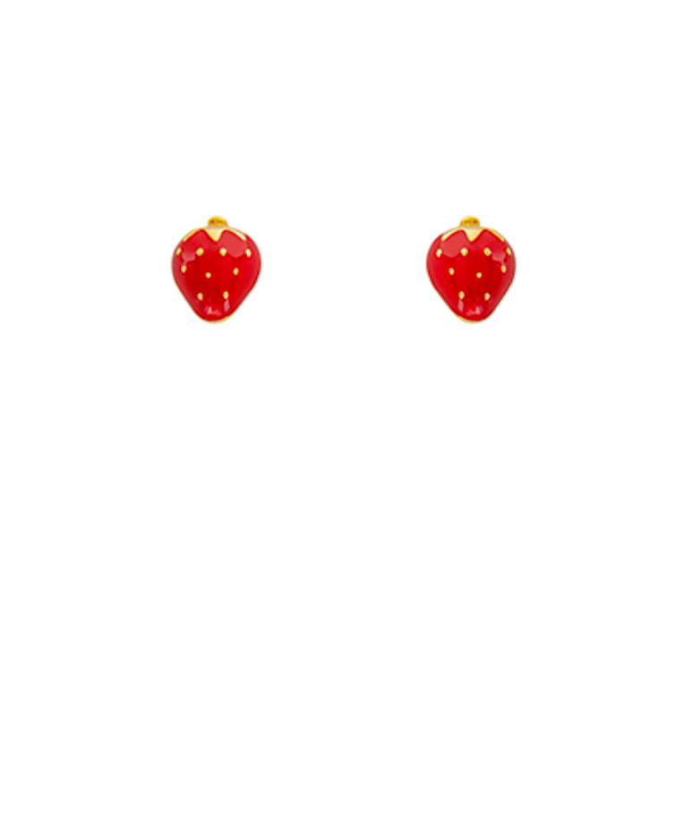 Strawberry Stud Earring
