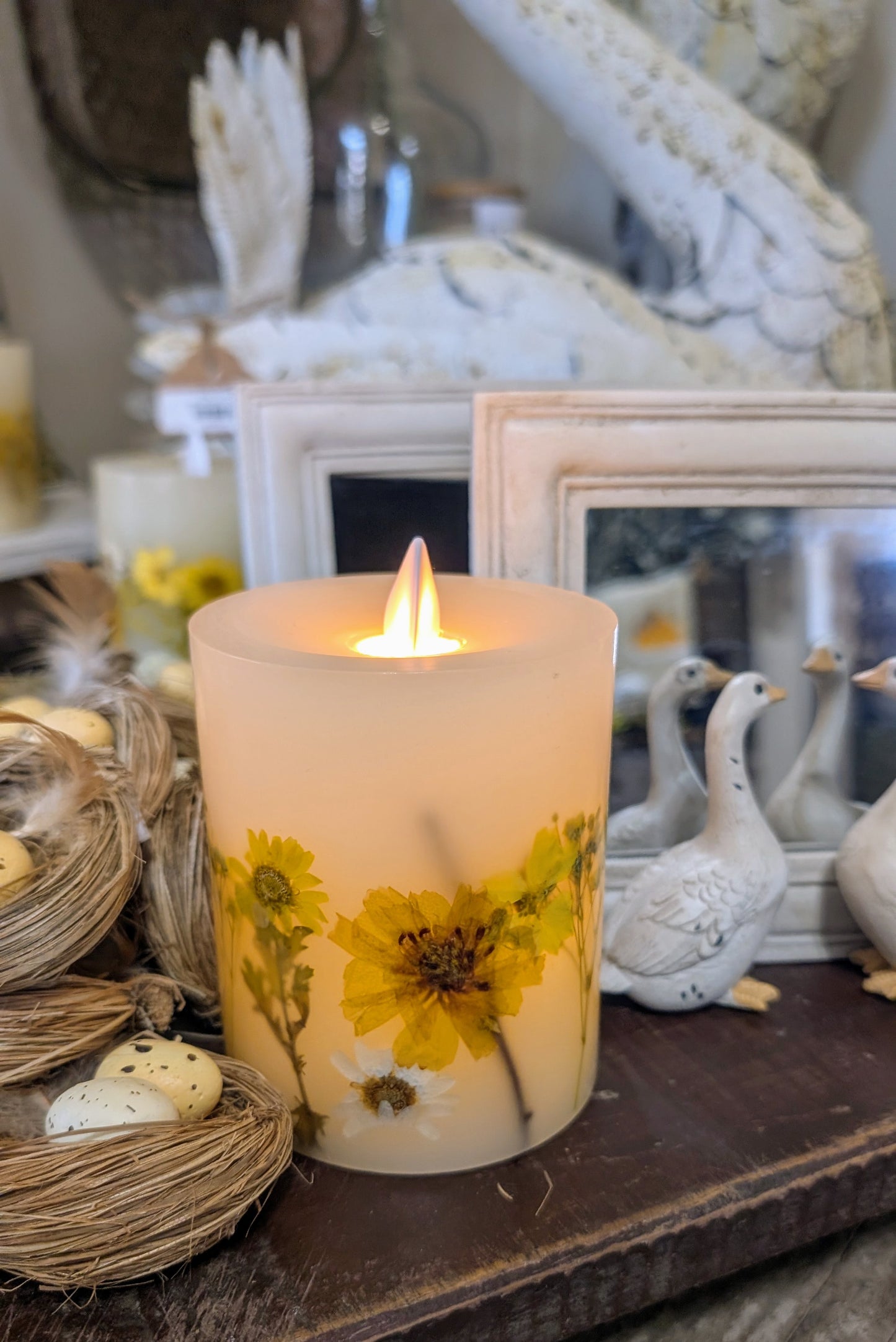 Daisy LED Candle