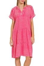Load image into Gallery viewer, Sunny Days Hot Pink Dress
