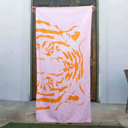 Tiger Beach Towel