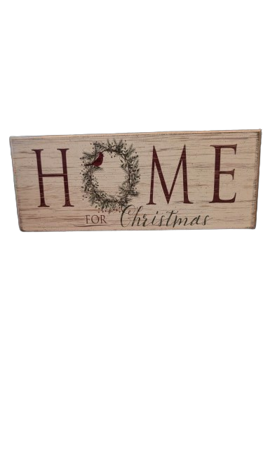 Christmas Wooden Block