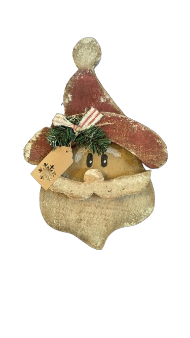 Jolly Old Saint Nicholas Wooden Wall Decor