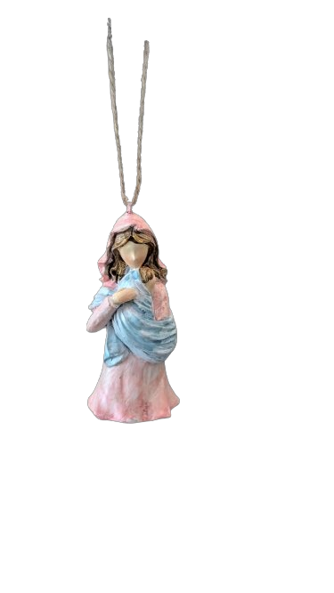 Resin Holy Family Ornaments