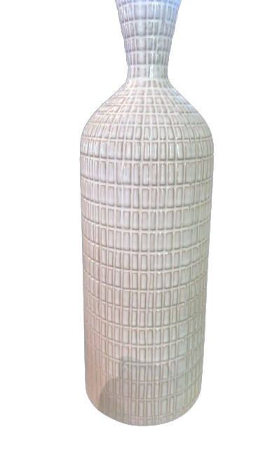 Skinny Stripe Vase 12.8"