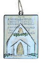 Sheet Music Church Ornament