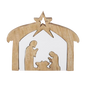 3D Mango Wood Nativity