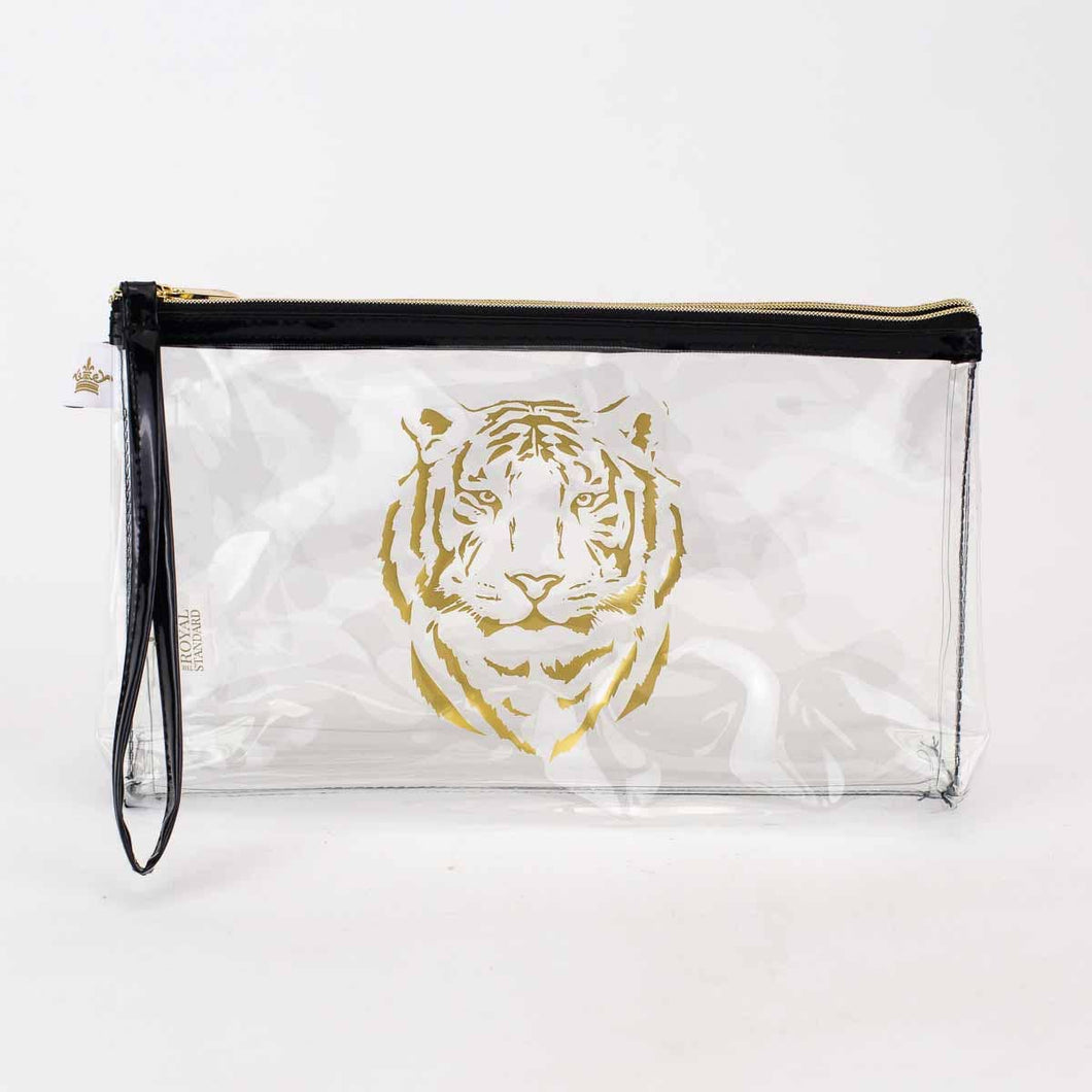 Tiger Clear Zip Pouch