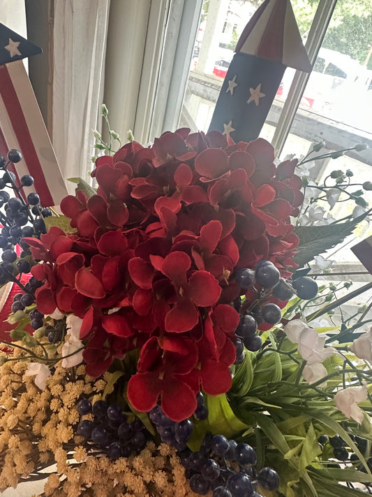 Hydrangea Stem Red