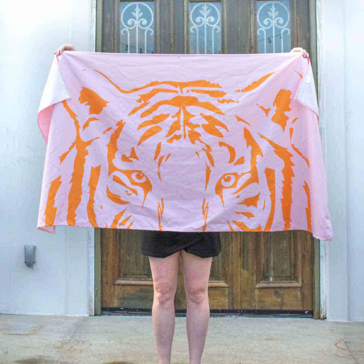 Tiger Beach Towel