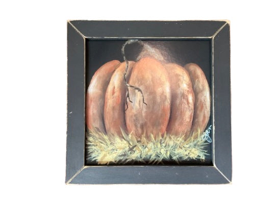 Pumpkin Framed Picture