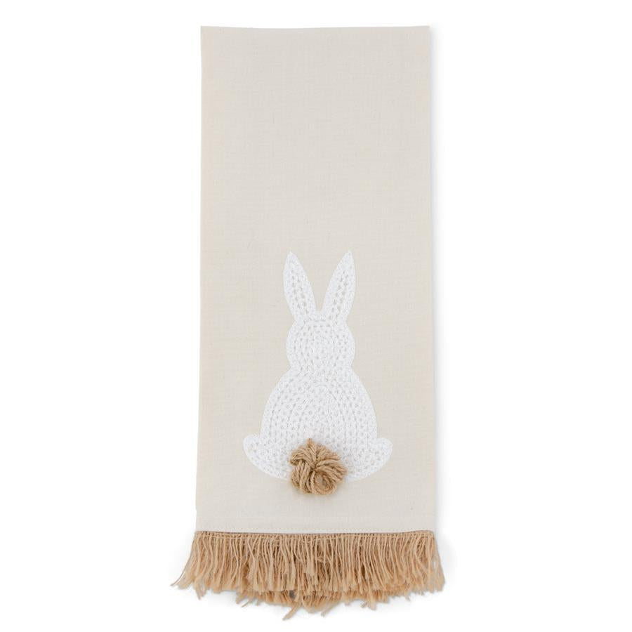 Linen Bunny Tea Towel