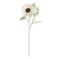 White Bloom & Blossom Sunflower Stem