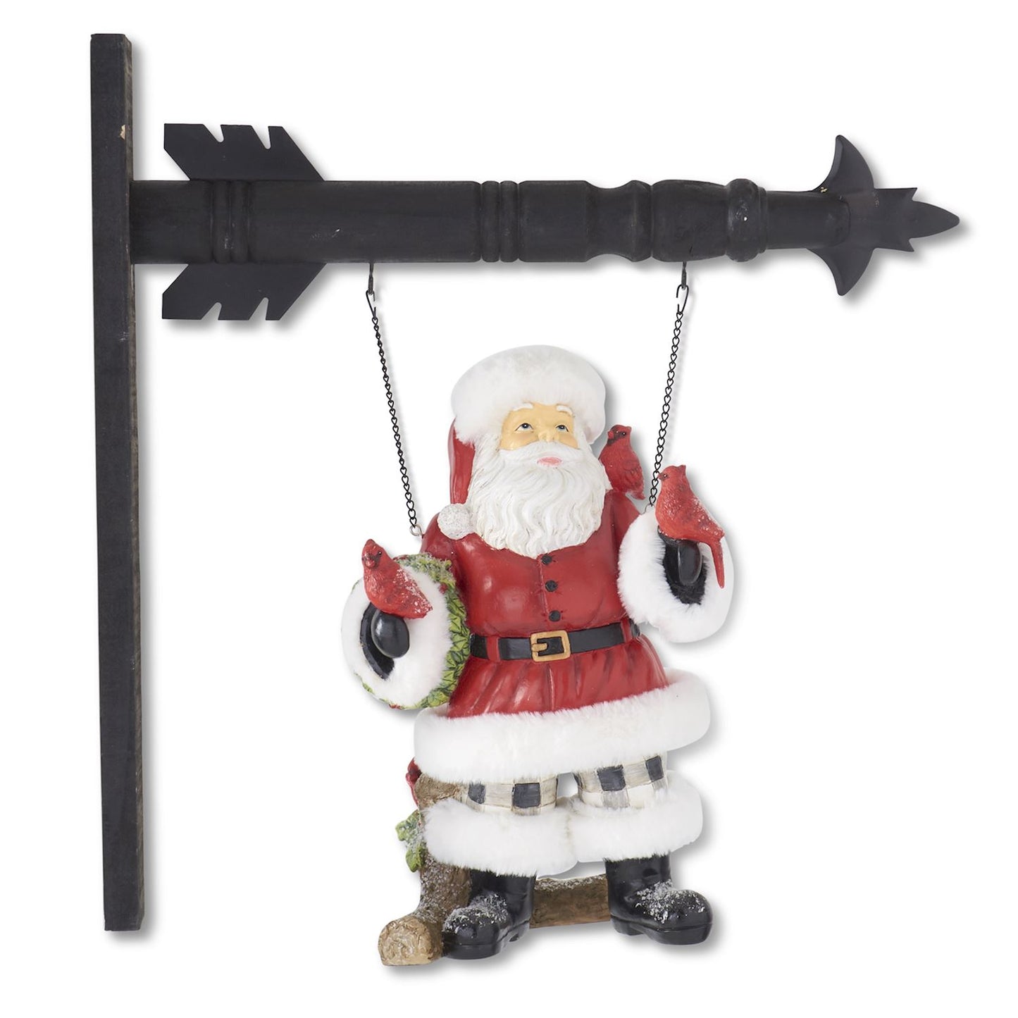 Santa Trimmed in Fur Arrow Replacement