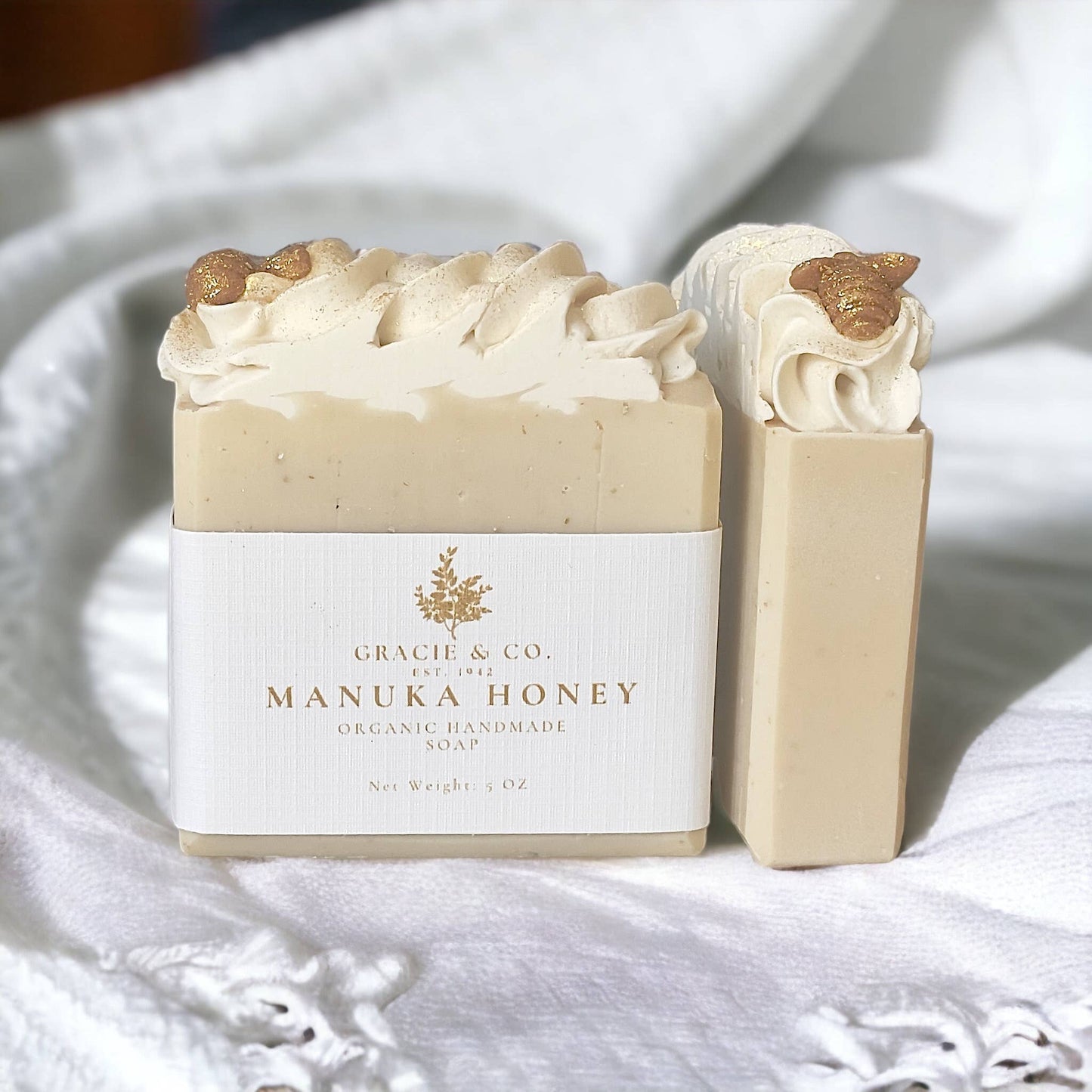 Manuka Honey, Oats & Coconut Milk Soap