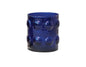 Glass Hobnail Votive Holder Blue