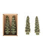 Unscented Tree Shaped Candles 4.75"h