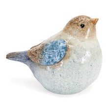 Load image into Gallery viewer, Ceramic Blue Brown Birds
