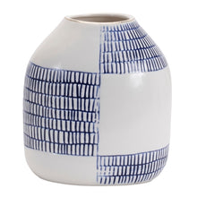 Load image into Gallery viewer, Blue and White Vase
