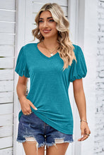 Load image into Gallery viewer, Puff Sleeved Women Basic T Shirt
