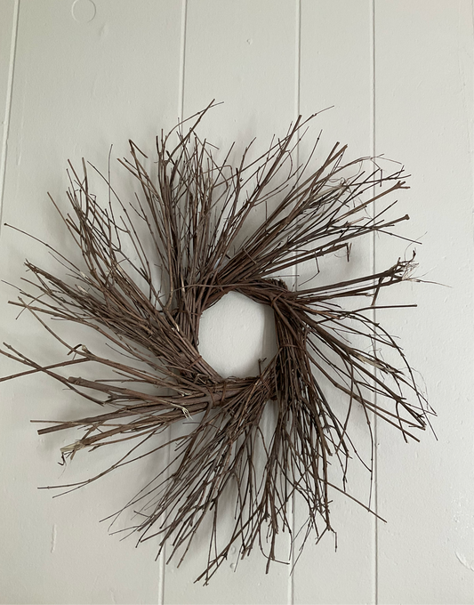 Twig Wreath 12"