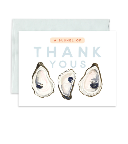 A Bushel of Thank You's Greeting Card: Set of 6