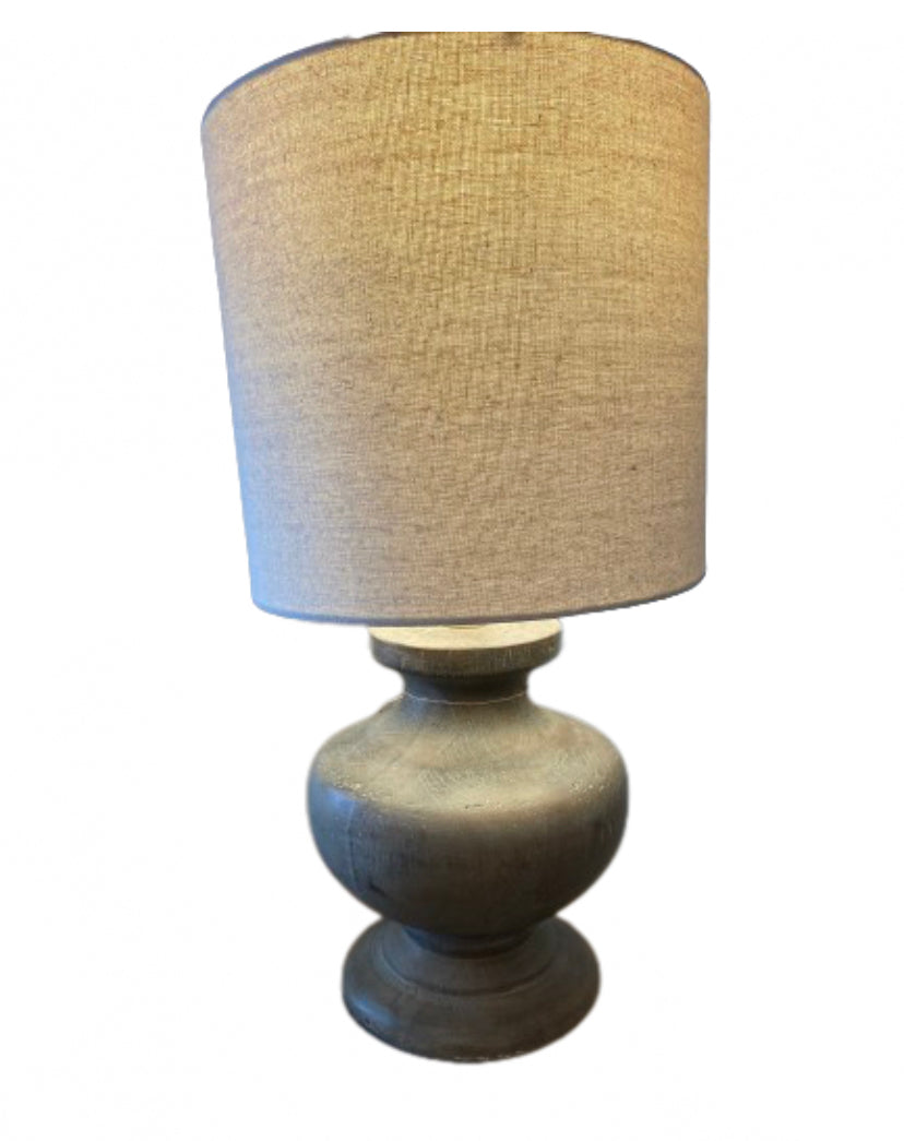 Lamp Wood Look Ceramic