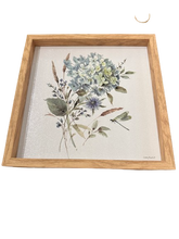 Load image into Gallery viewer, Blue Spring Floral Wall Art
