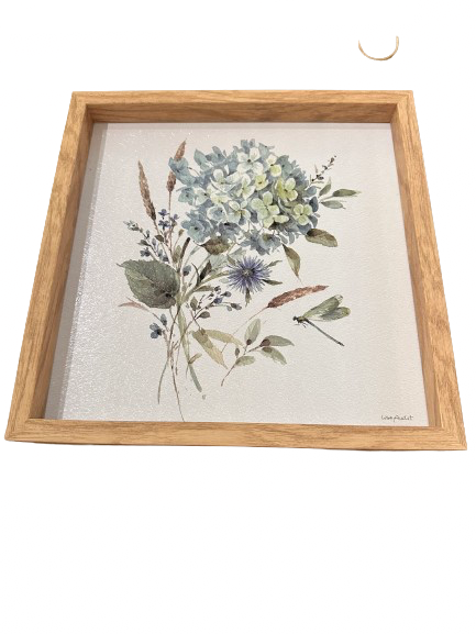Blue Spring Floral Wall Art