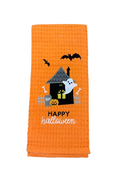 Halloween Waffle Towels