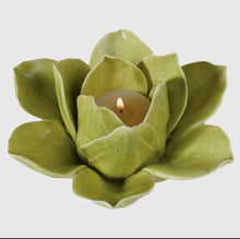 Load image into Gallery viewer, Lotus Tea Light Holder
