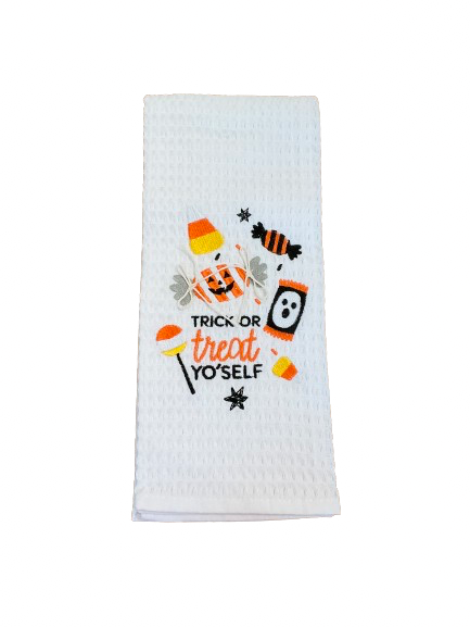 Halloween Waffle Towels