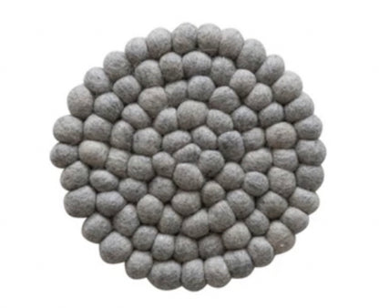 Wool Felt Ball Trivet