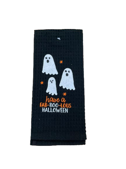 Halloween Waffle Towels