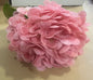 Hydrangea Pink Real Touch 13"