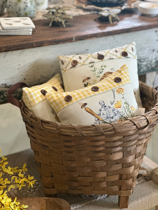 Circular Chip Wood Basket
