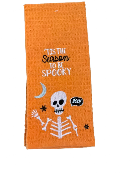 Halloween Waffle Towels