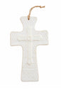 Lg Layered Stoneware Cross