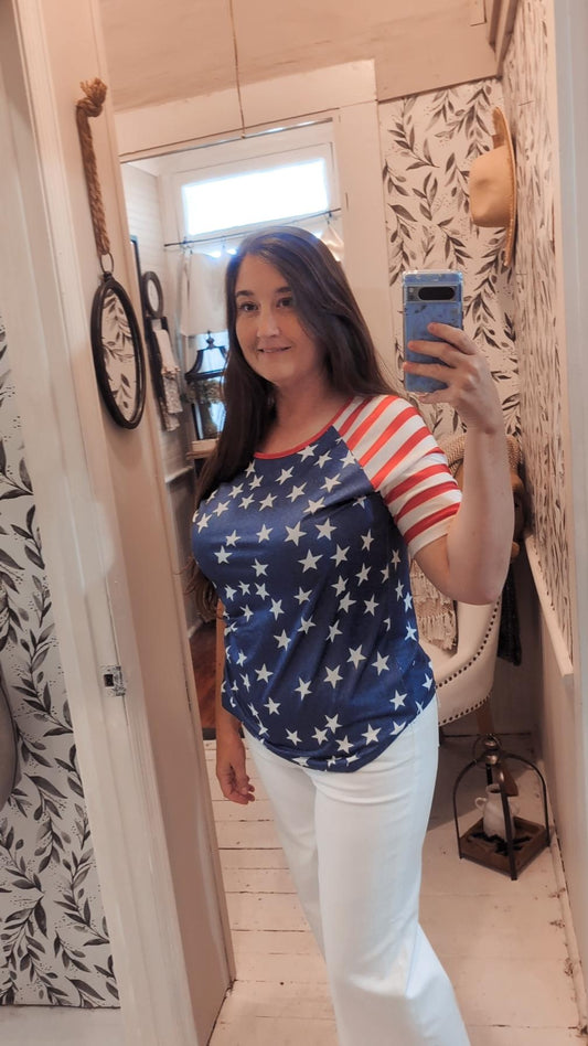Stars and Stipes Top