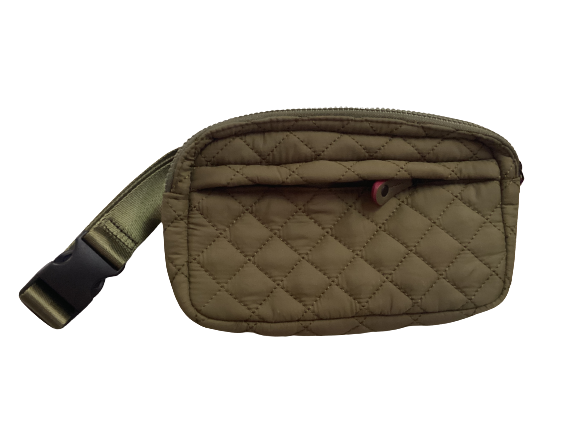 Quilted Fanny Pack Asst Colors
