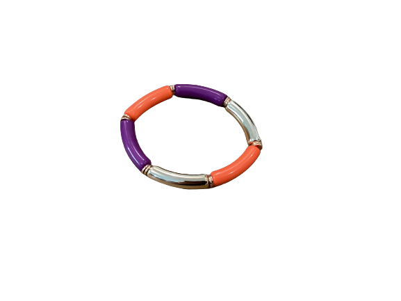 Game Day Color Tube Bracelet