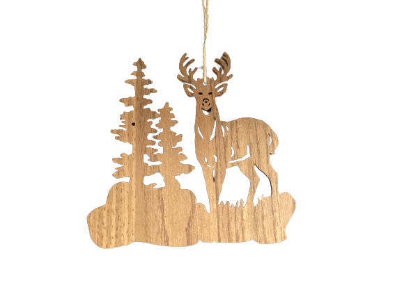 Wooden Nature Ornament