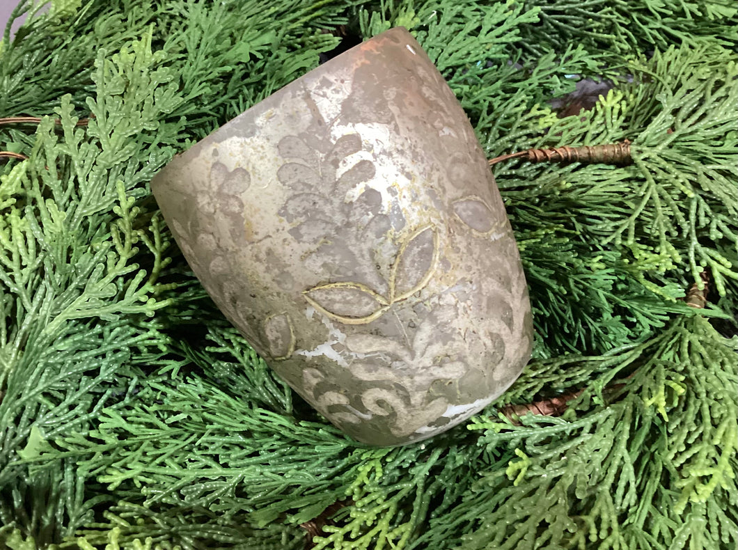 Christmas Tree Farm Candle Mercury Gold