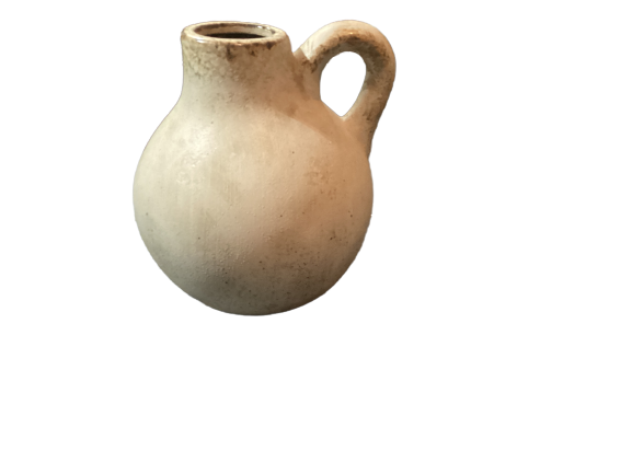 Antique Pitcher Vase 6.5x6in