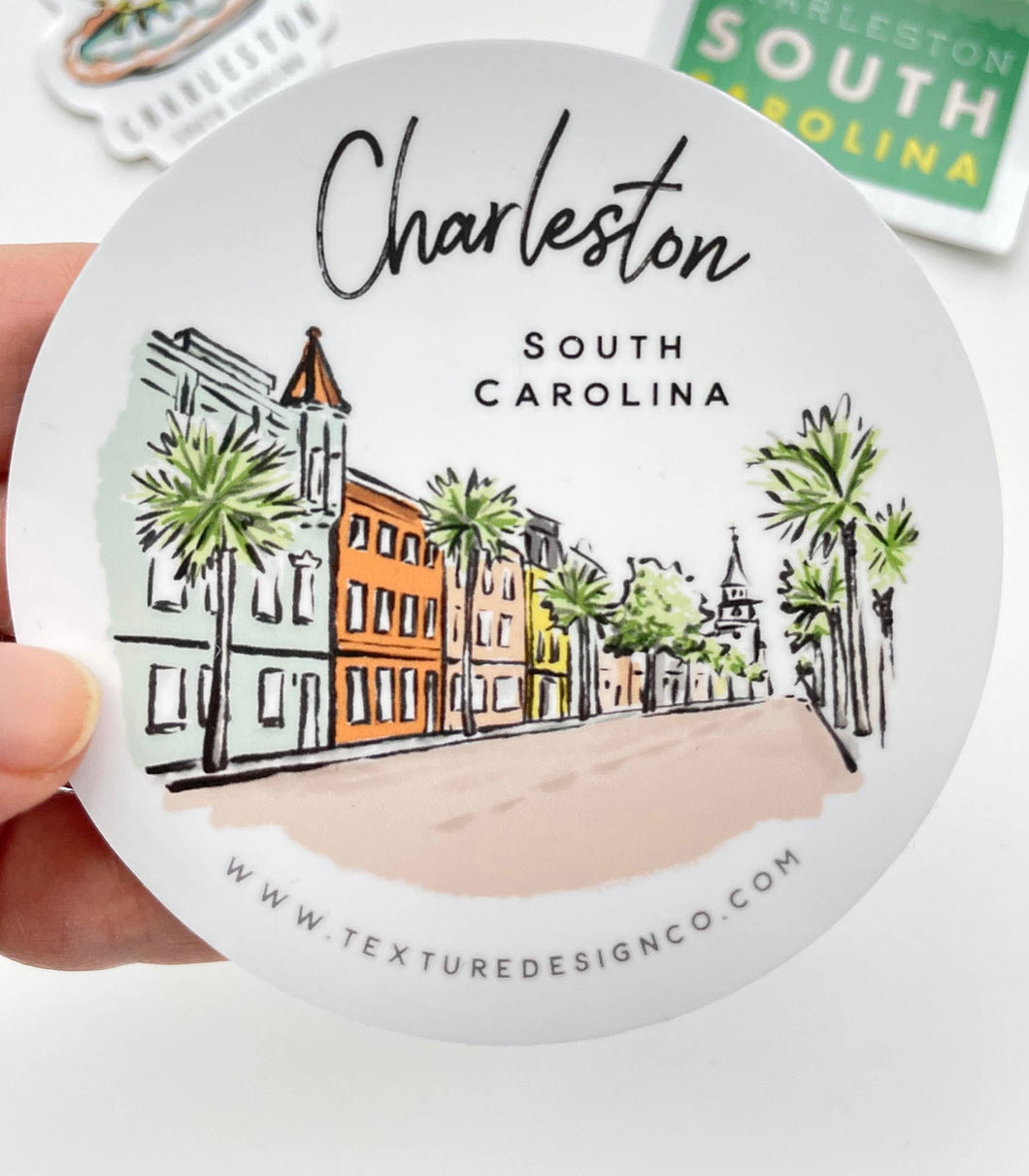 The Charleston Sticker - Sherbet Streets Collection