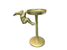 Load image into Gallery viewer, Gold Iron Rabbit Candle Holder
